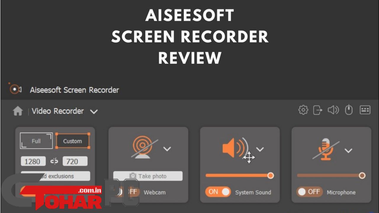 Aiseesoft Screen Recorder