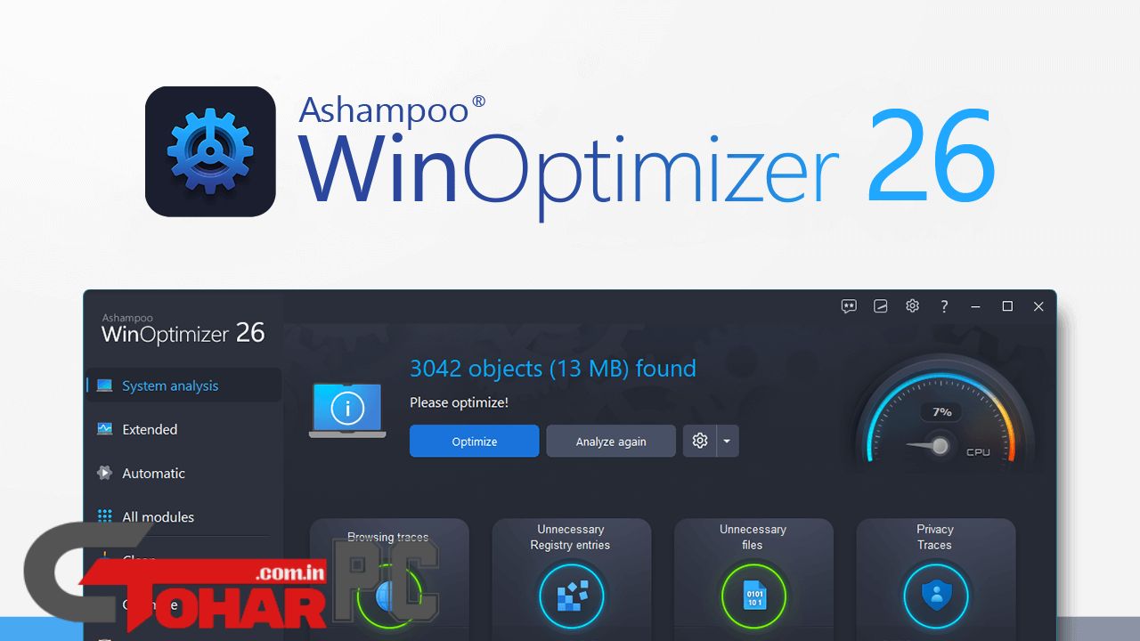 Ashampoo WinOptimizer Full Version Torrent Download