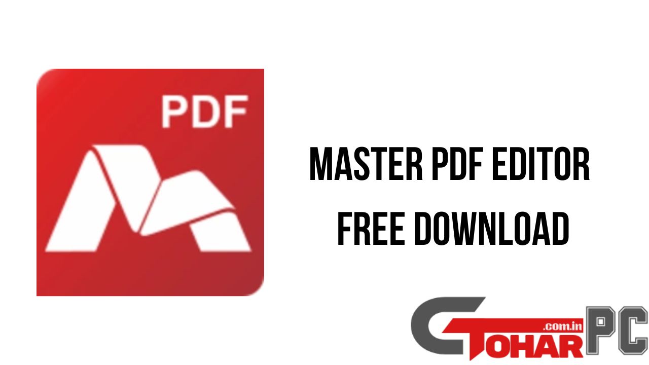 Master PDF Editor