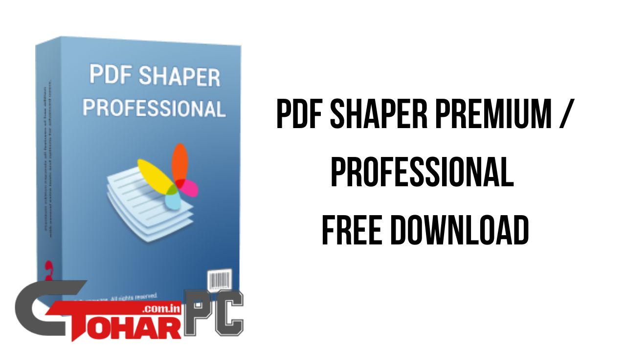 PDF Shaper Professional