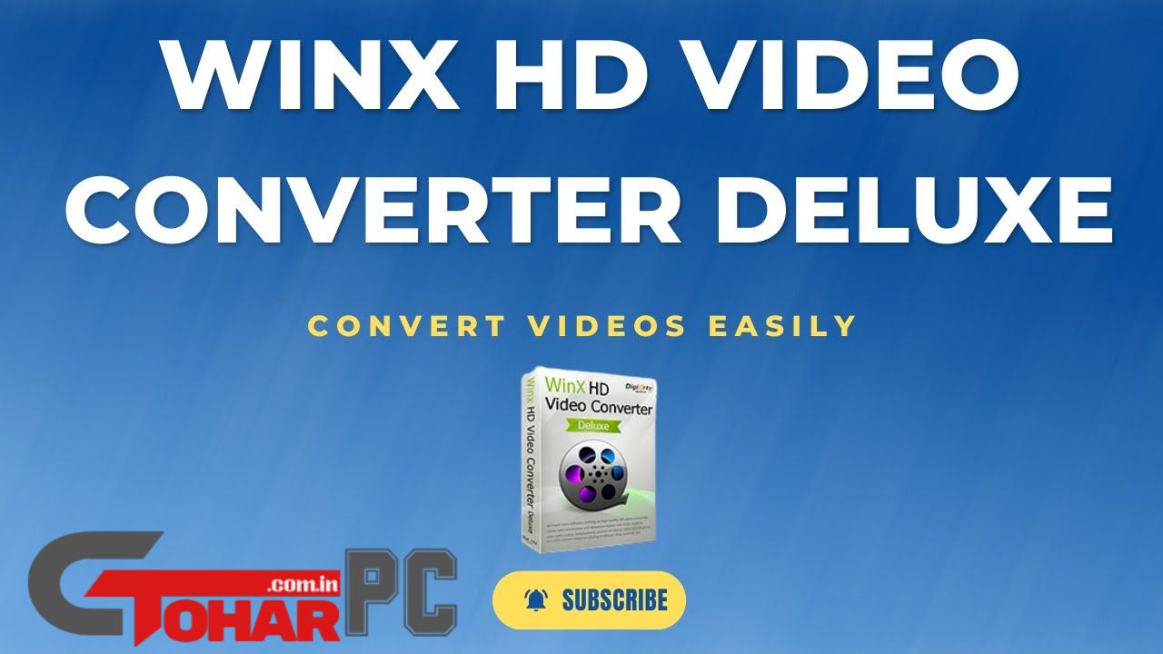 WinX HD Video Converter Deluxe Full Version Torrent Download