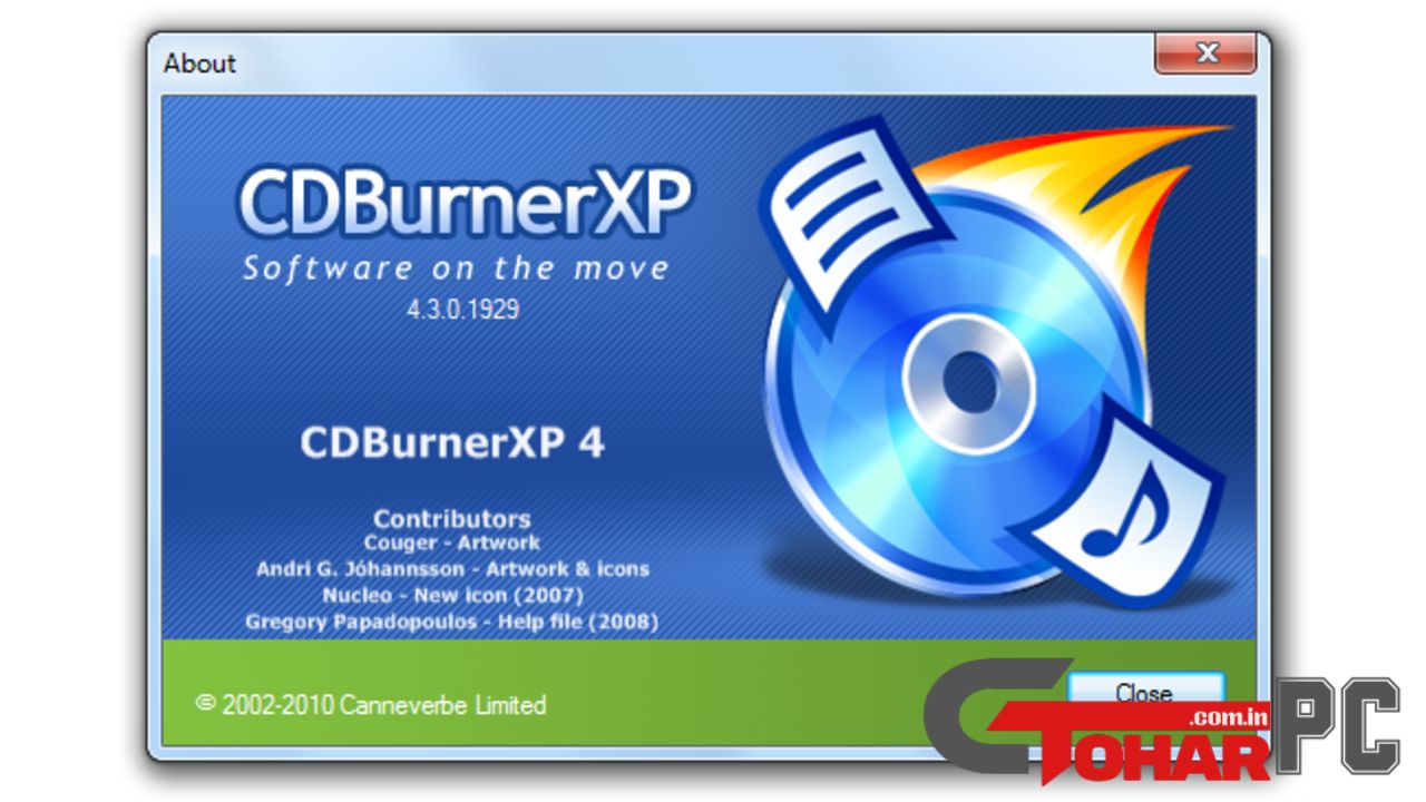 CDBurnerXP Full Version Torrent Download