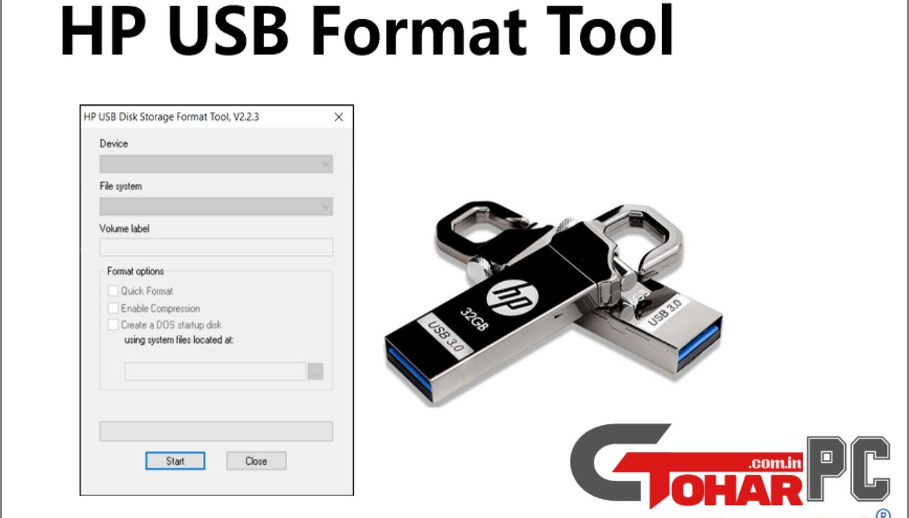 HP USB Disk Storage Format Tool