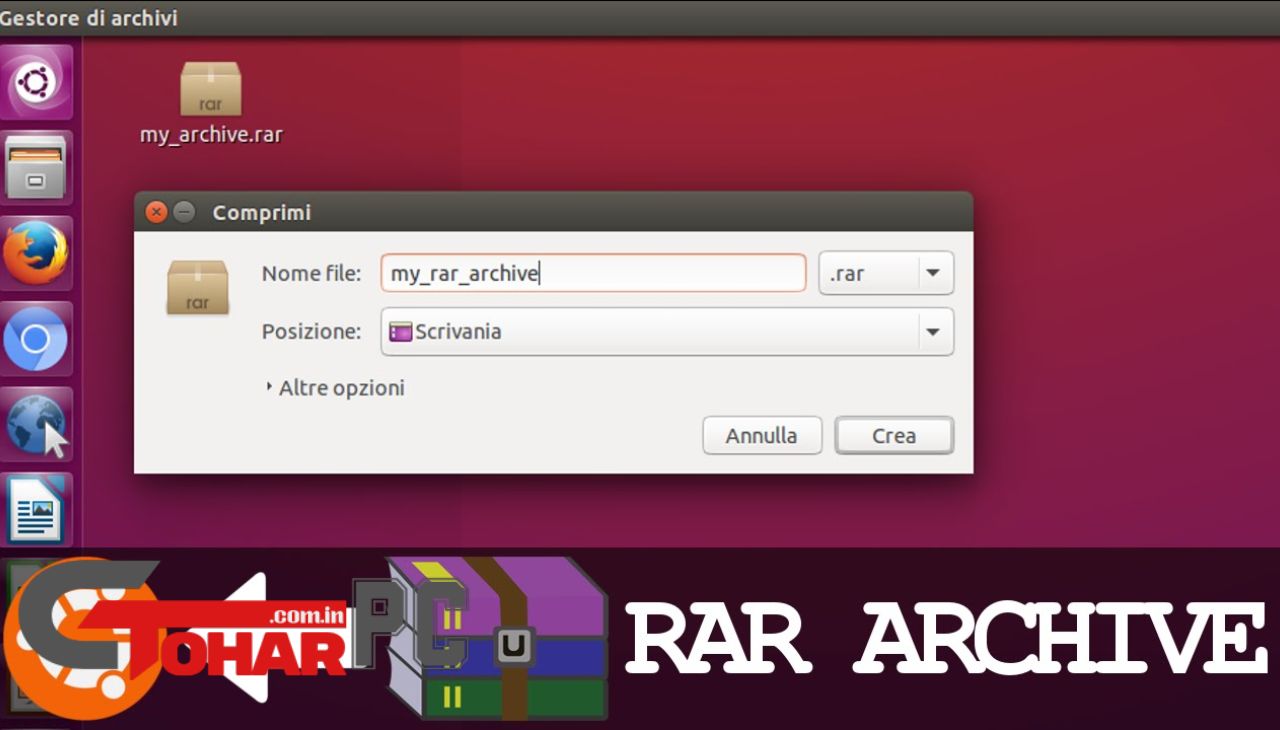 RAR Archiver For Linux