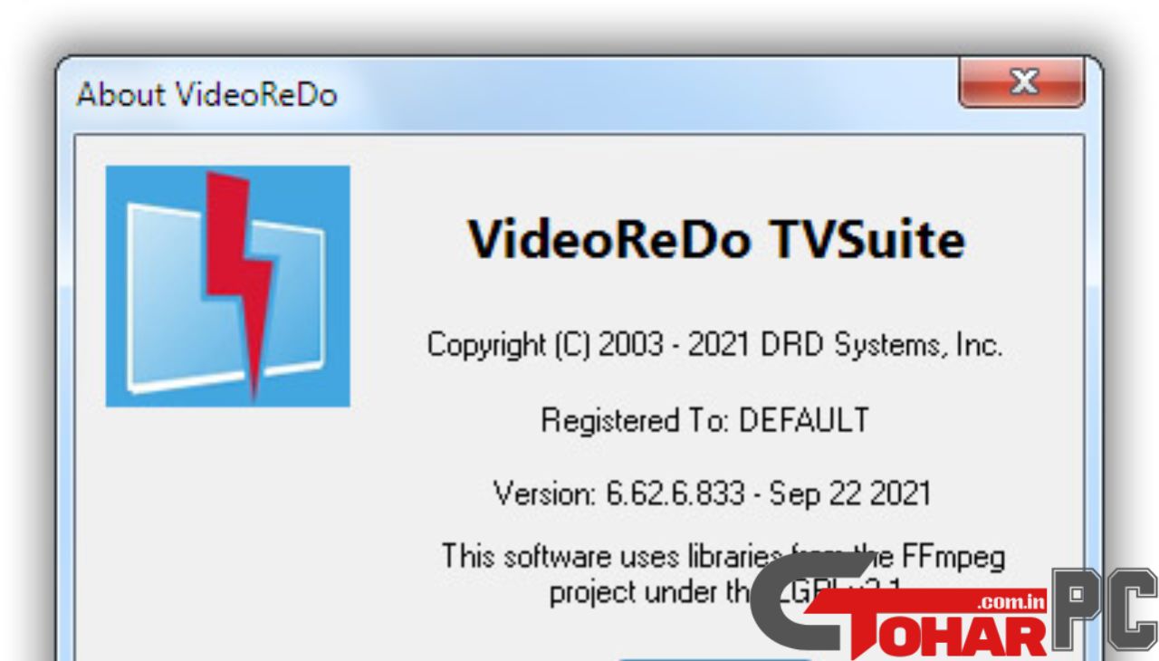 VideoReDo Professional Full Version Torrent Download