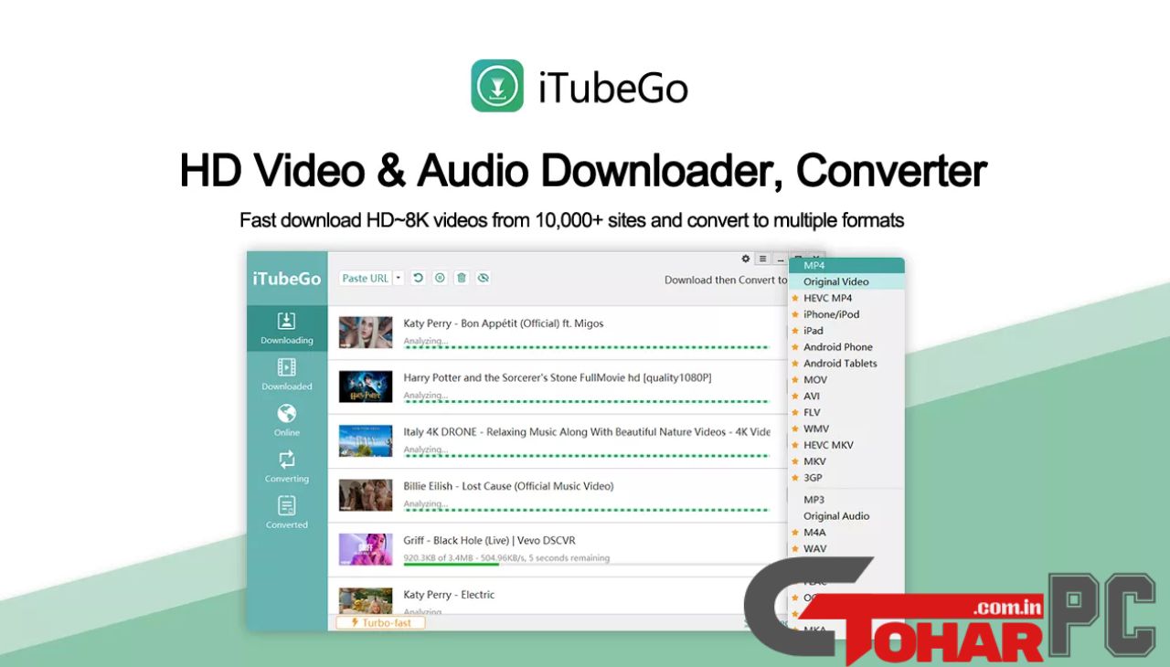 iTubeGo YouTube Downloader