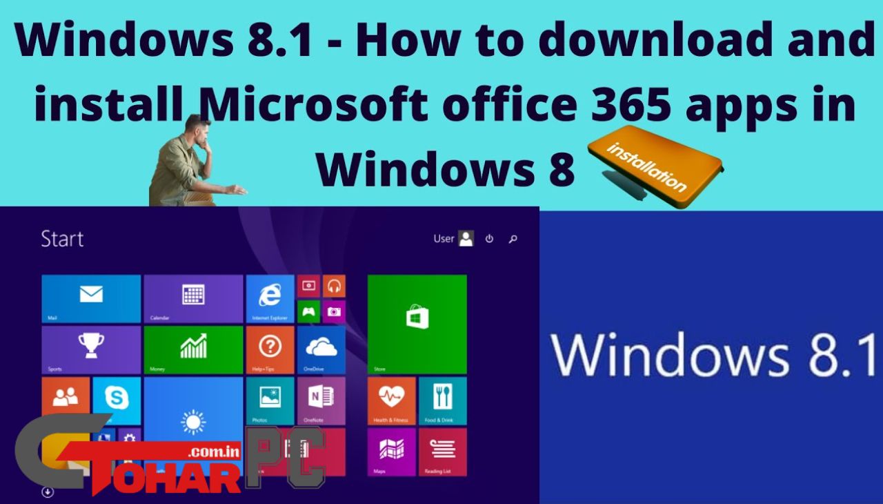 Windows 8.1 40in1 +/- Office 2021