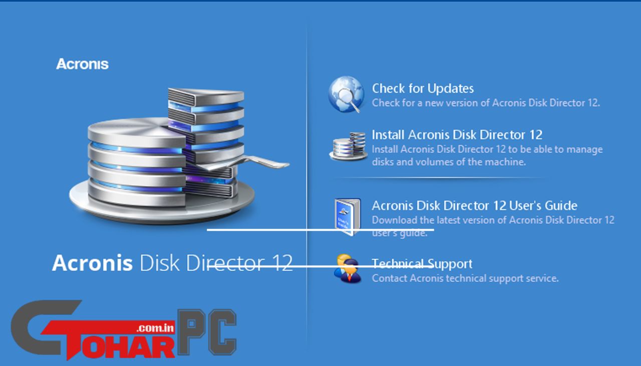 Acronis Disk Director