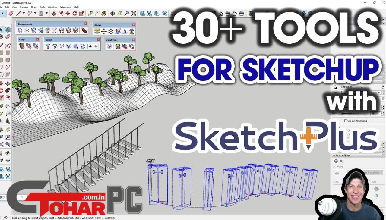 SketchPlus for Sketchup 2017 - 2023