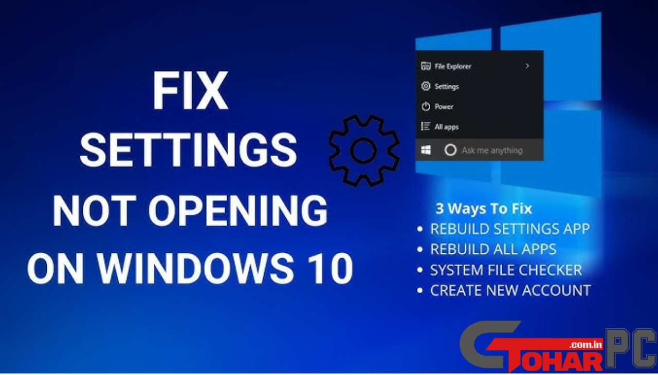 Win10 All Settings