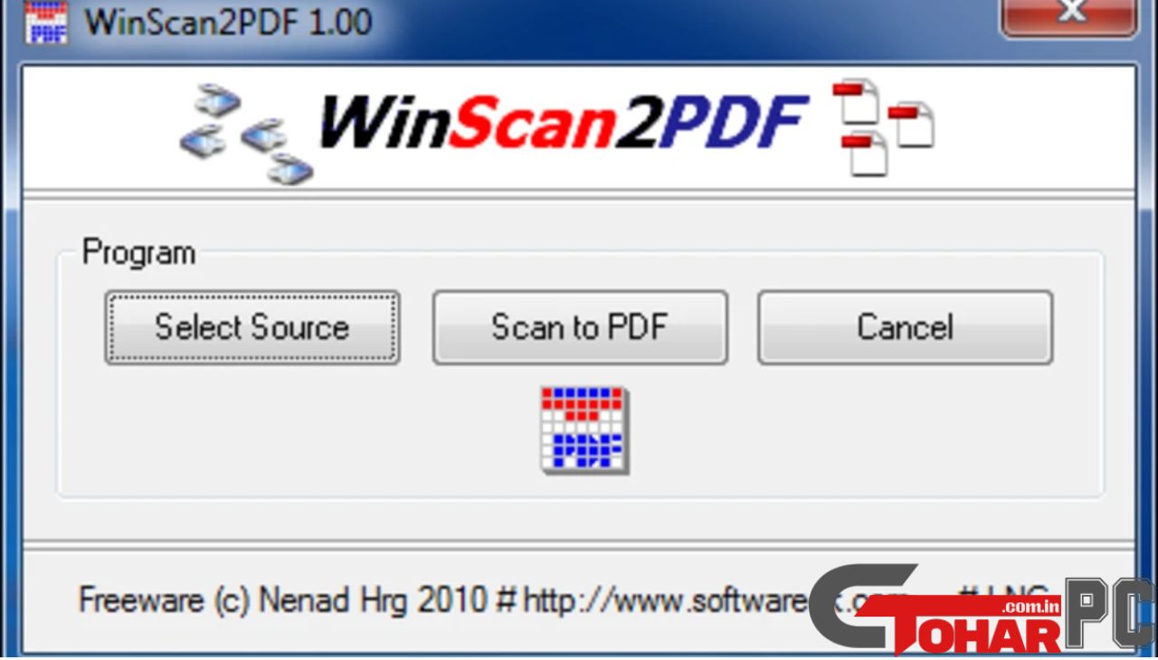 WinScan2PDF