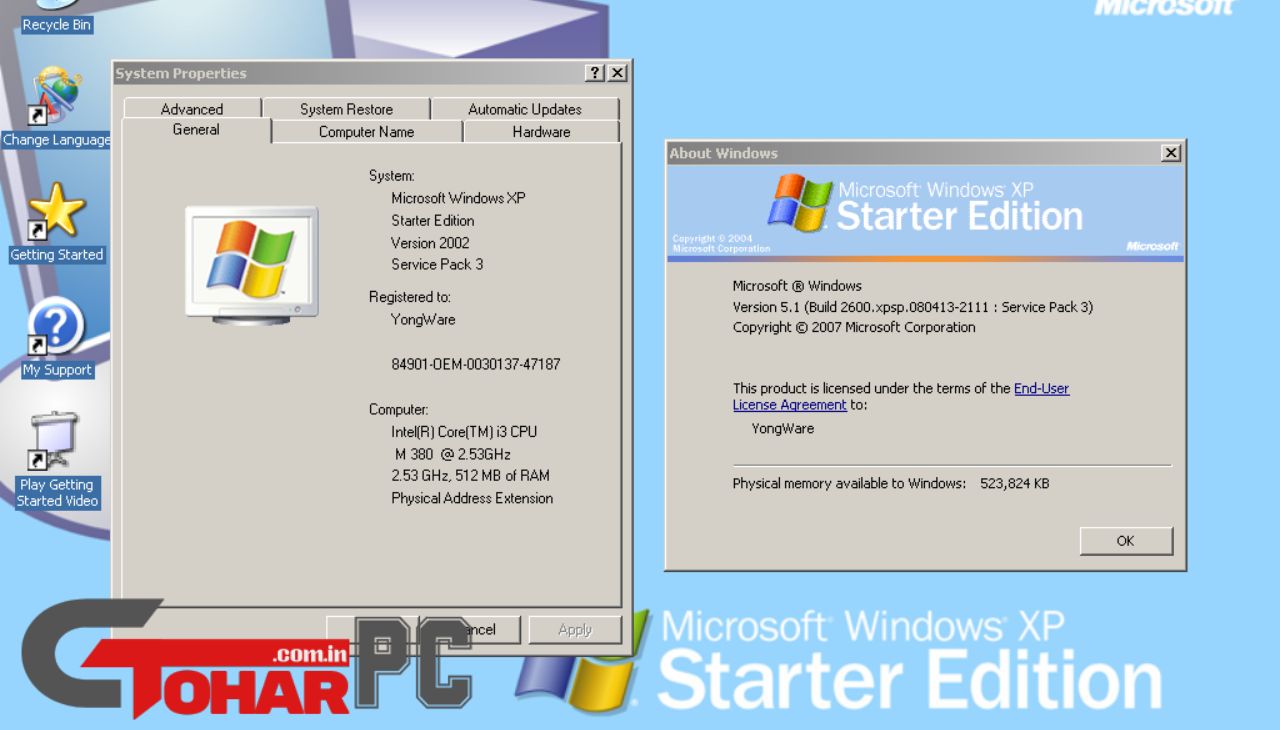 Windows XP Starter Edition